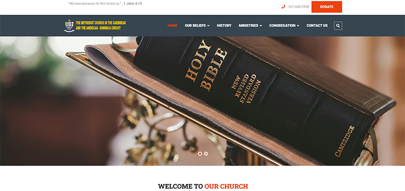 Dominica Methodist Church website